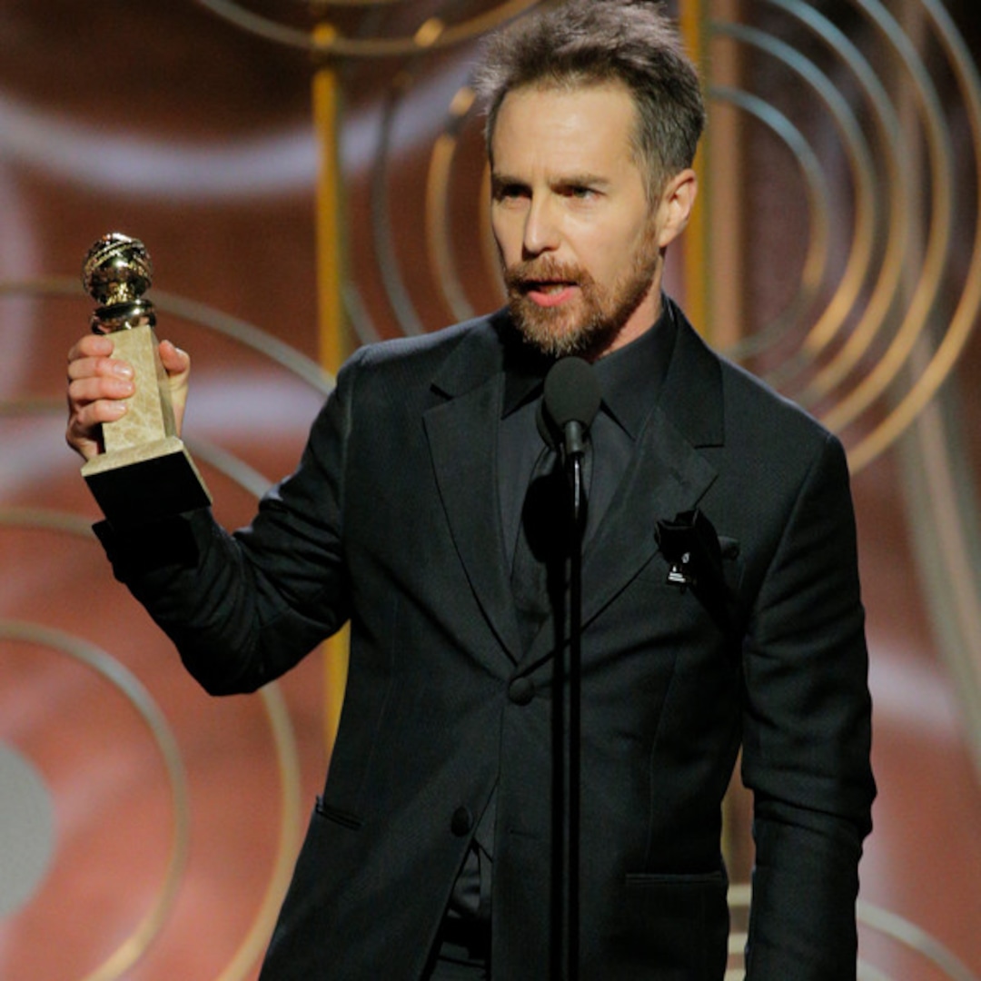 Sam Rockwell Wins Best Supporting Actor in a Motion Picture at Globes